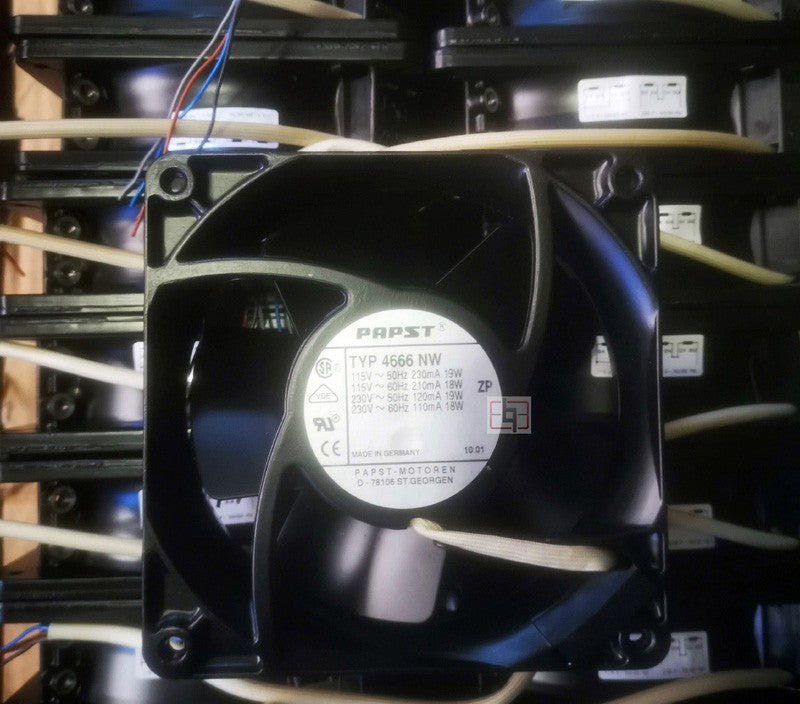 Ebmpapst 4666NW 115V/230V 19/18W 4wires Cooling Fan Ebmpapst 4666NW 115V/230V 19/18W 4wires Cooling Fan